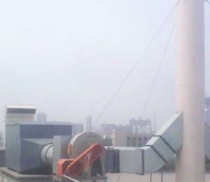 京瓷（天津）太阳能有限公司,碳纤维有机废气排风净化工程,碳纤维有机废气净化器